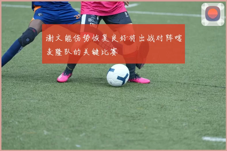 谢文能伤势恢复良好将出战对阵喀麦隆队的关键比赛