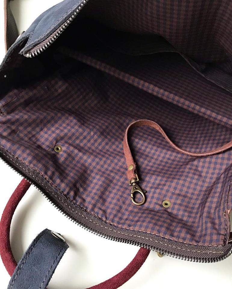 кожаный рюкзак для ноутбука